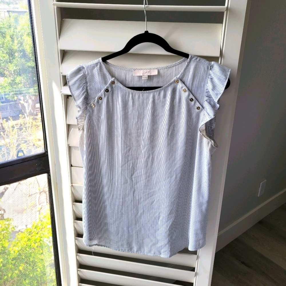 Frilled Sleeve Blouse
